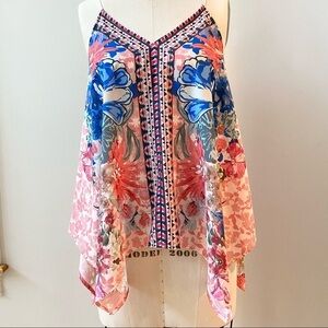 Fab'rik Flowey Tank Tunic Floral Large